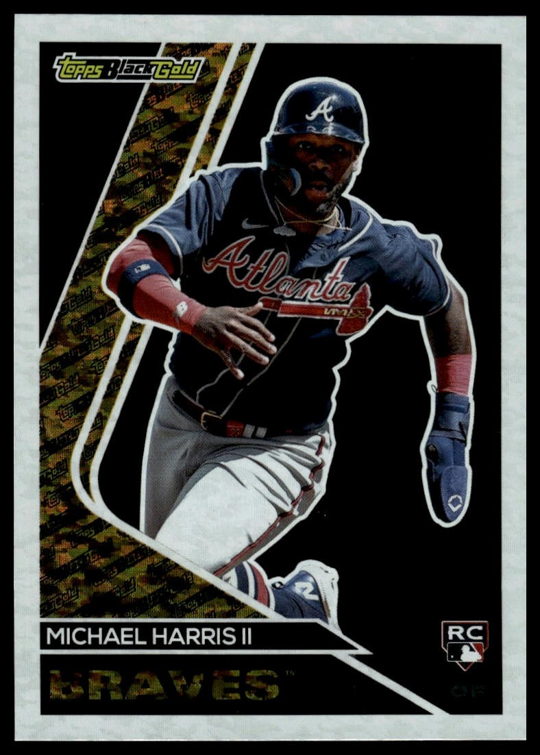 2023 Topps Update #BG-6 Michael Harris II Topps Black Gold