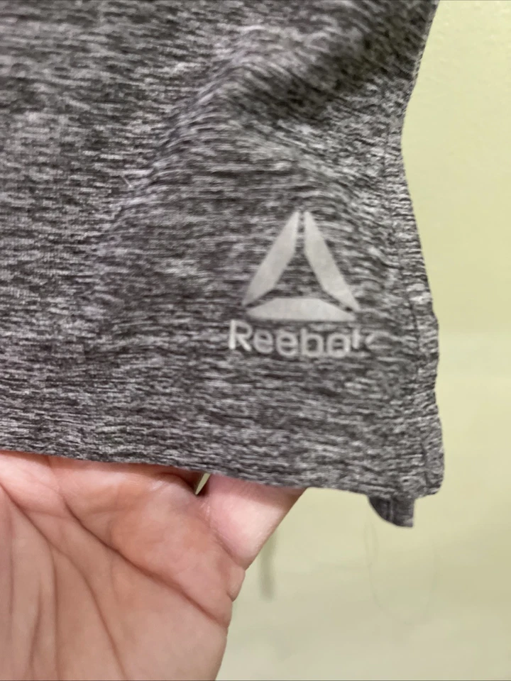 Camiseta sin mangas Reebok Warriors para mujer talla mediana nueva sin etiquetas gris Foto 2 de 4