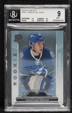 2014 Upper Deck The Cup Rookie 15/99 Jonathan Drouin BGS 9 MINT Patch Auto 6z1