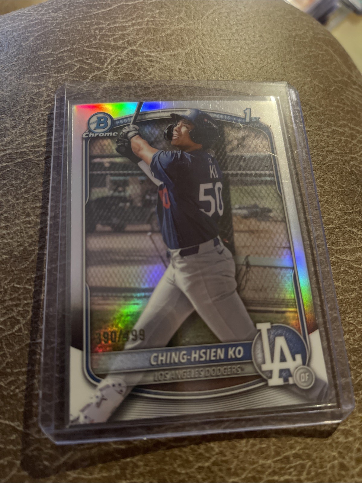 2025 Bowman Chrome - Prospects Ching-Hsien Ko, Ching-Hsien Ko #BCP-224 (RC)