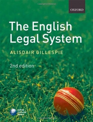 The English Legal System,Alisdair Gillespie- 9780199556625