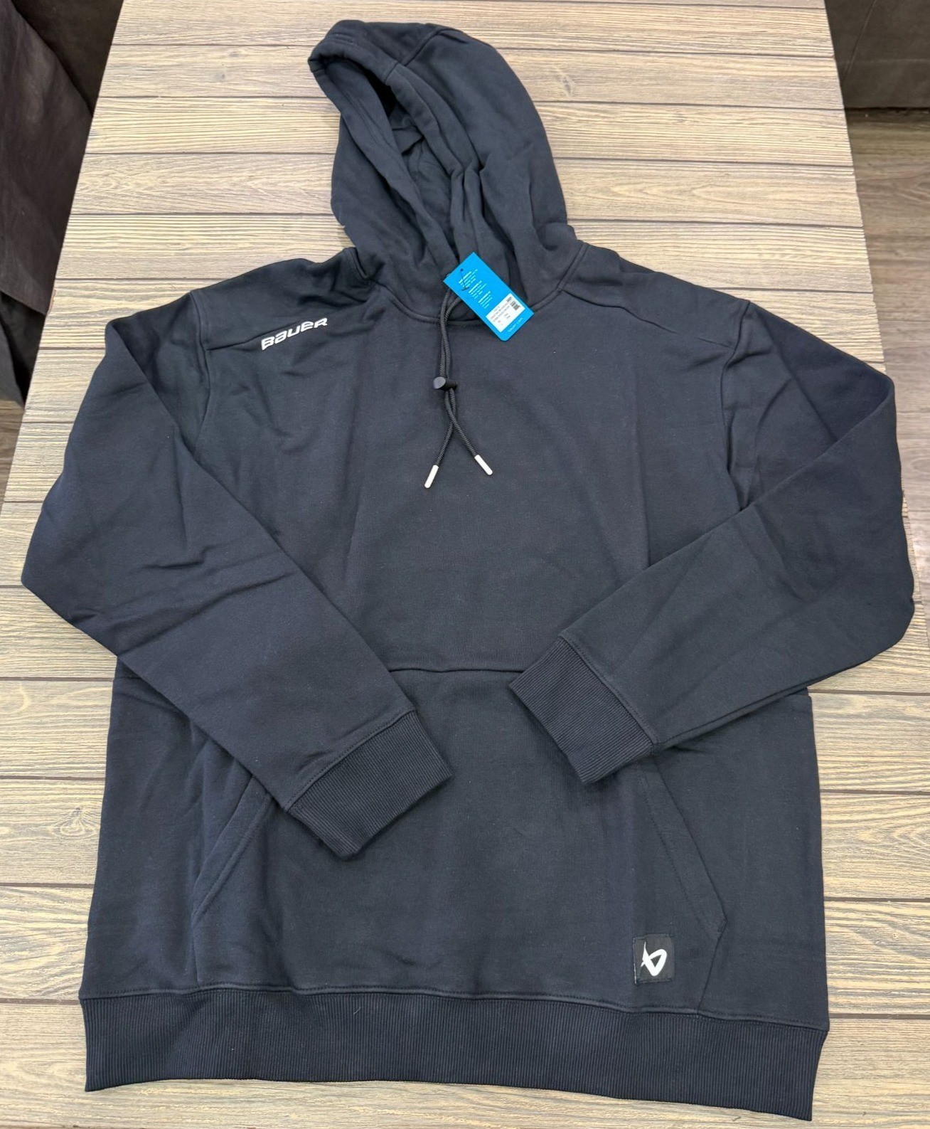 Bauer Core Black Performance Pullover Hoodie Swea… - image 1