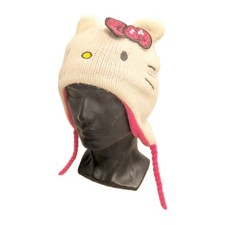 Sanrio Hello Kitty Winter Knit Beanie Girls 4-16