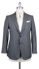 Luigi Borrelli Gray Cashmere Sportcoat - 40/50 - LBSPT131670 