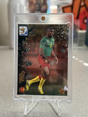 Panini 2010 FIFA World Cup South Africa Samuel Eto'o Cameroon #62 Card Base Set