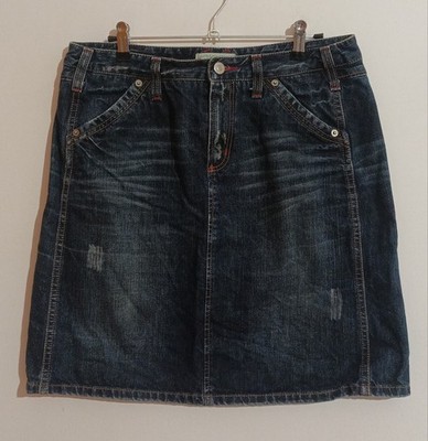 Vintage Jeansrock United Colors Of Benetton
