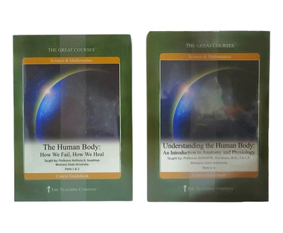 The Great Courses Intro To Anatomy & Physiology & How We Fail How We Heal  LOT 2