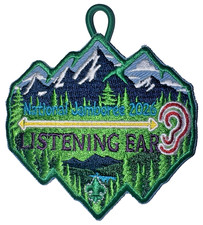 2026 Official Listening Ear Health & Wellness Staff Patch National Jamboree MINT