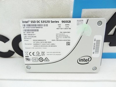 CISCO 16-101212-01 960GB 6gbps SATA SSD Intel SSDSC2BB960G7K