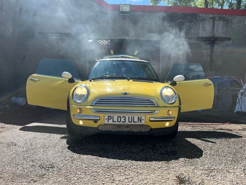 Yellow Mini one, 2003 Plate, 1.6 Petrol, Manual Spares And Repairs  - Picture 1 of 7
