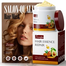 Keratin Hair Mask Deep Conditioning Repair Treatment Biotin for Damaged Hair