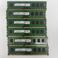 48GB 6x8GB Samsung DDR3L 1600MHz PC3L-12800U RAM M378B1G73EB0-YK0 READ 