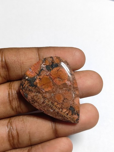 Poppy Jasper Natural Poppy Jasper Cabochon Loose Gemstone Jewelry 51 Ct ME-13895 - Picture 6 of 9