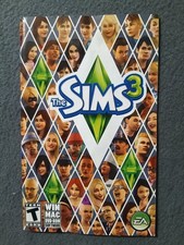 The Sims 3 Manual PC DVD-ROM Win Mac PC Computer Game