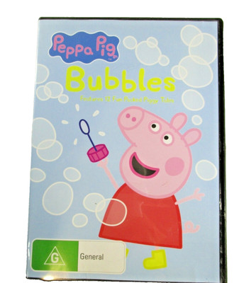 Peppa Pig Bubbles 12 Fun Packed Episodes DVD G PAL R4 2016 EOne Tested