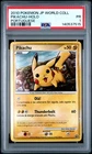 2010 POKEMON JPN WORLD COLLECTION PORTUGUESE PIKACHU-HOLO PSA 1