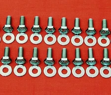 FORD VALVE COVER BOLTS KIT 351C 351M 400M 351 COBRA JET BOSS STAINLESS HEX SET
