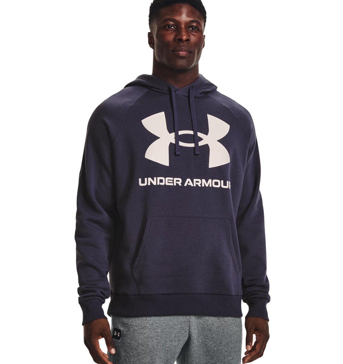 Men's Hoodie Under Armour UA Rival Fleece Big Logo Hoody