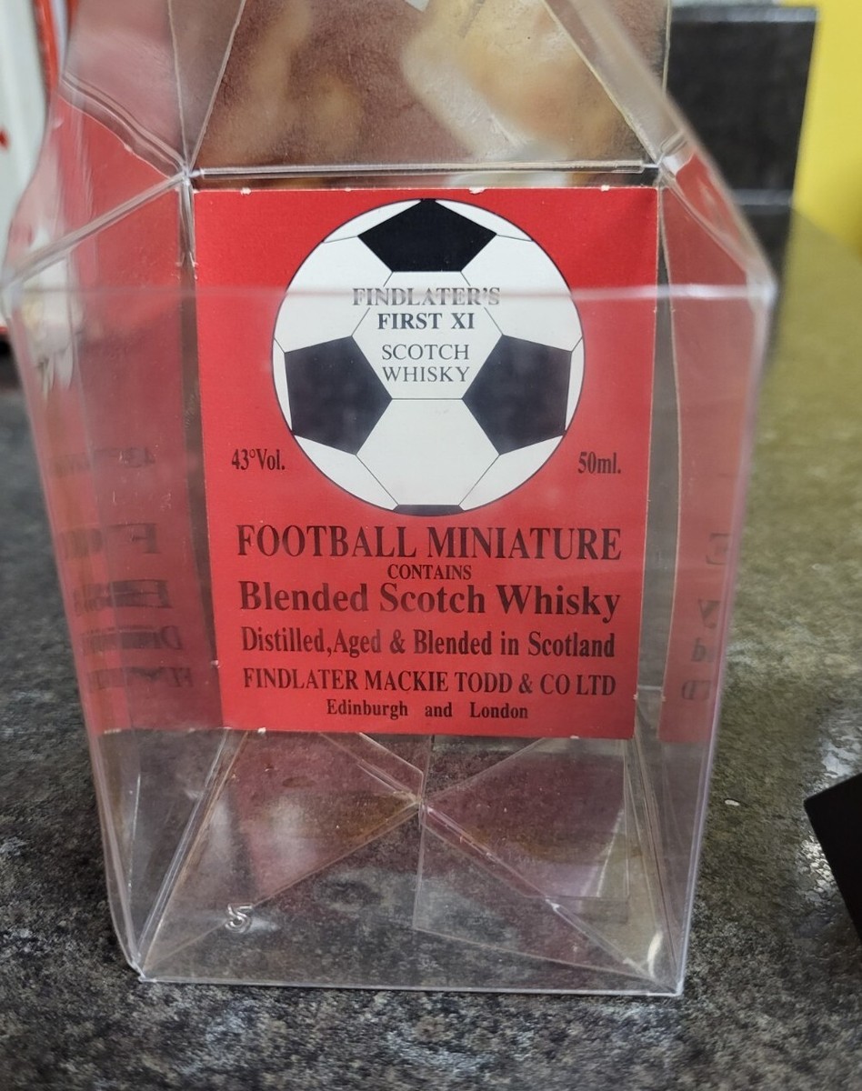 Rare 1990 World Cup Soccer Findlaters First XI Scotch Whisky
