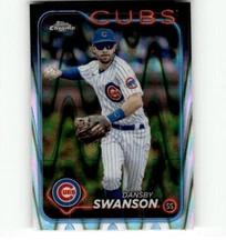 2024 Topps Chrome RayWave Refractor #231 Dansby Swanson Cubs