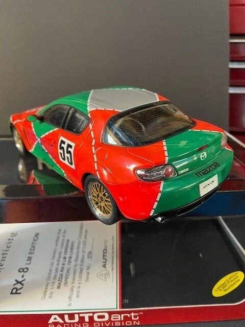 Mazda RX8 Autoart série limitée avec certificat 1/18 - Photo 3/3