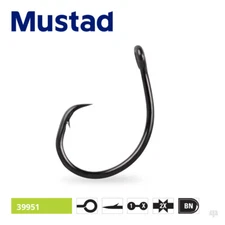 Mustad UltraPoint Demon Perfect Circle Hooks - Cod Bass Pollock Ray Sea Fishing