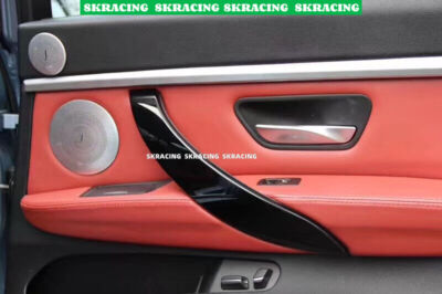 GLOSS BLACK RED SPORT INTERIOR TRIM LHD FOR BMW F30 F31 F34 M