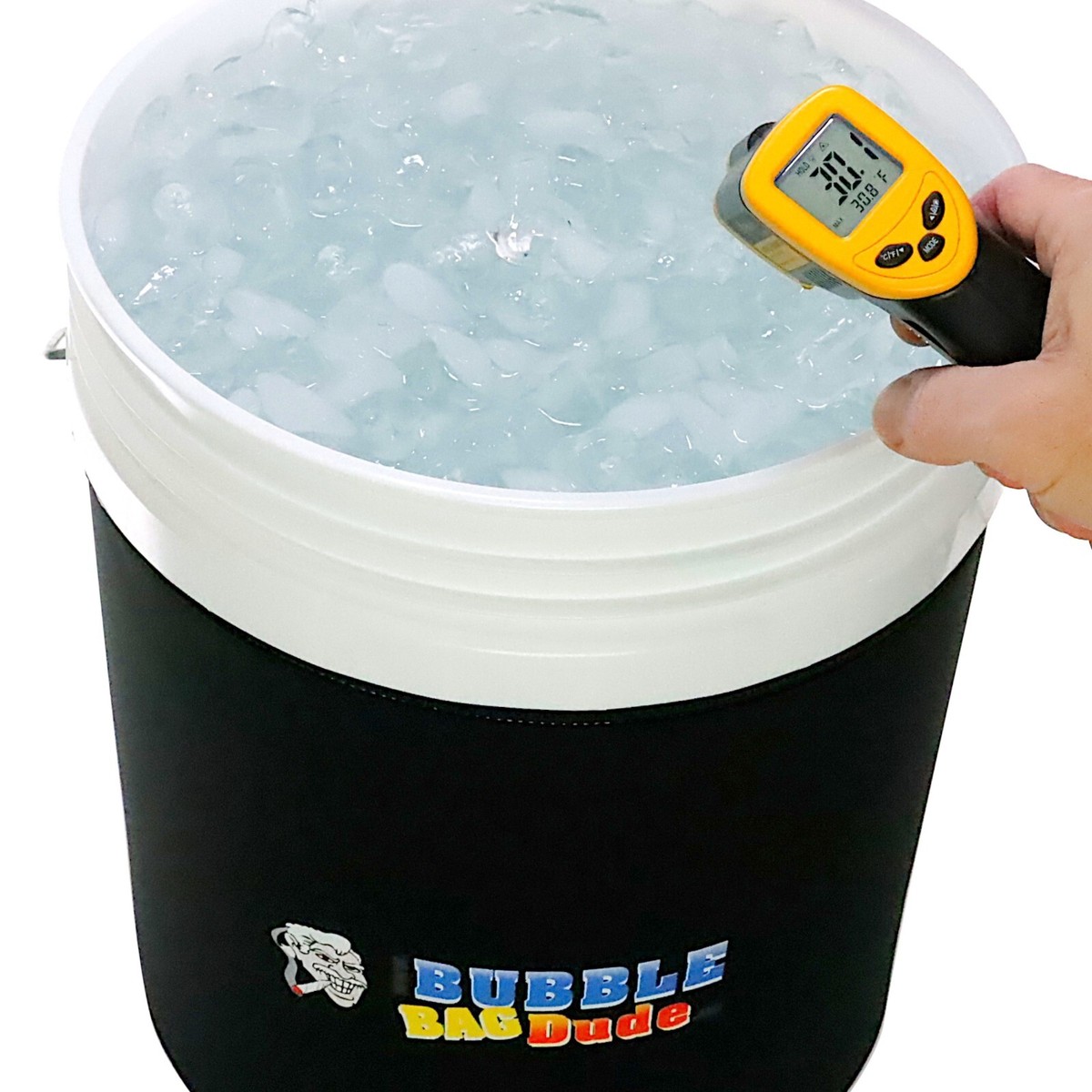 Hyindoor, sacchetti per estrazione a freddo di essenze vegetali con ghiaccio e cenere, 5 borse da 20 l