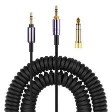 Headsets Replacement Wire Coiled Headphone Cable for WH-1000XM3 XM2 XM4/H900N