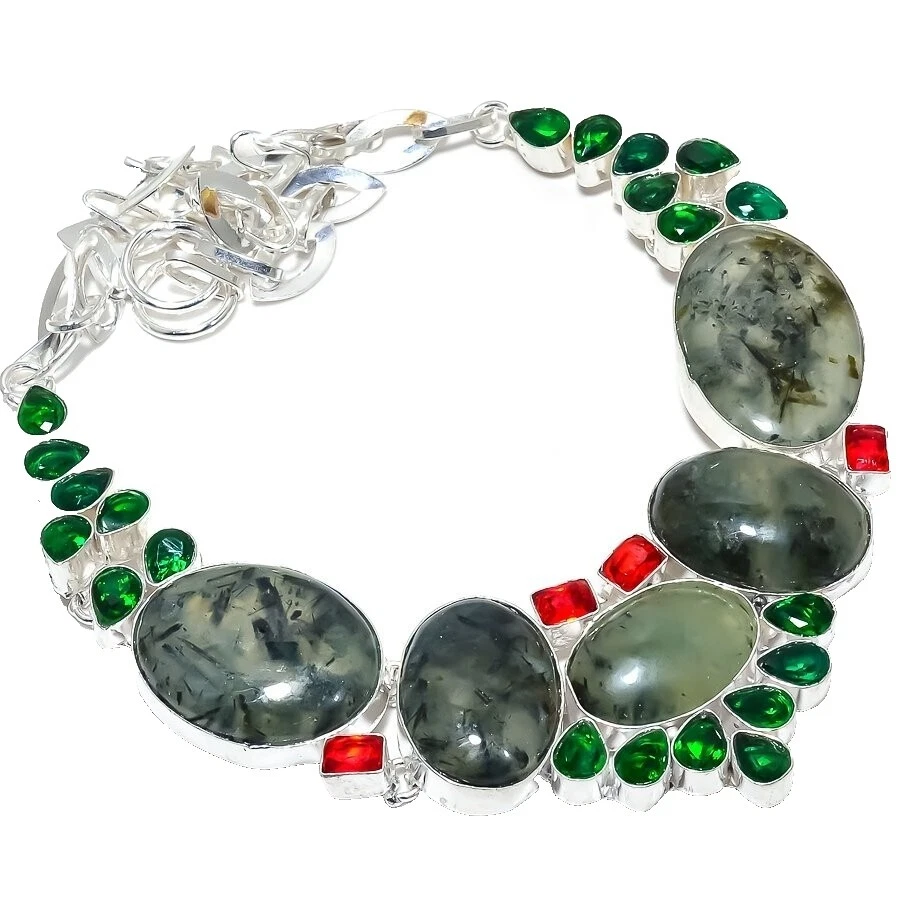Prehnite Handcrafted Necklaces & Pendants