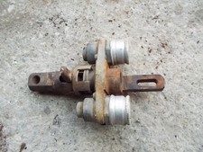 Farmall 450 400 Ih Tractor Rear Hydraulic Hose Break Away Bracket W/ Cover Caps