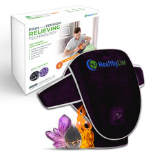 HealthyLine Portable Shoulder Heating Pad, Amethyst Tourmaline