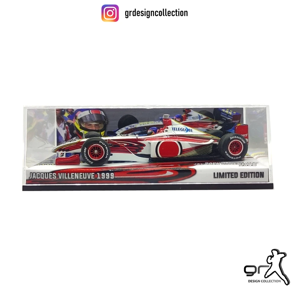 Jacques Villeneuve - Bar 01 SUPERTEC - F1 GP 1999 / MINICHAMPS / 1:43 - Immagine 2 di 4