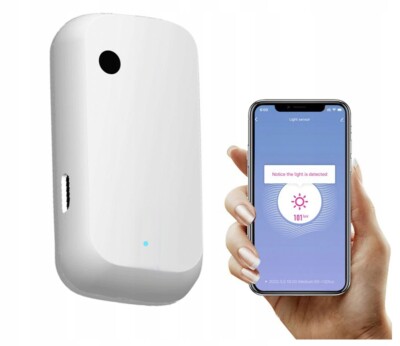 Hausautomation Tuya WiFi Helligkeitssensor Smart Illuminance Sensor Luxmeter