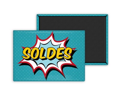 Soldes-Magnet Personnalisé 54x78mm Photo Frigo