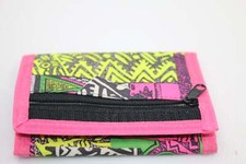 VINTAGE 80/90 YEARS FLUO GRAPHIC WALLET Pink kids retro