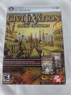 Sid Meier's Civilization IV: Gold Edition (PC, 2007)