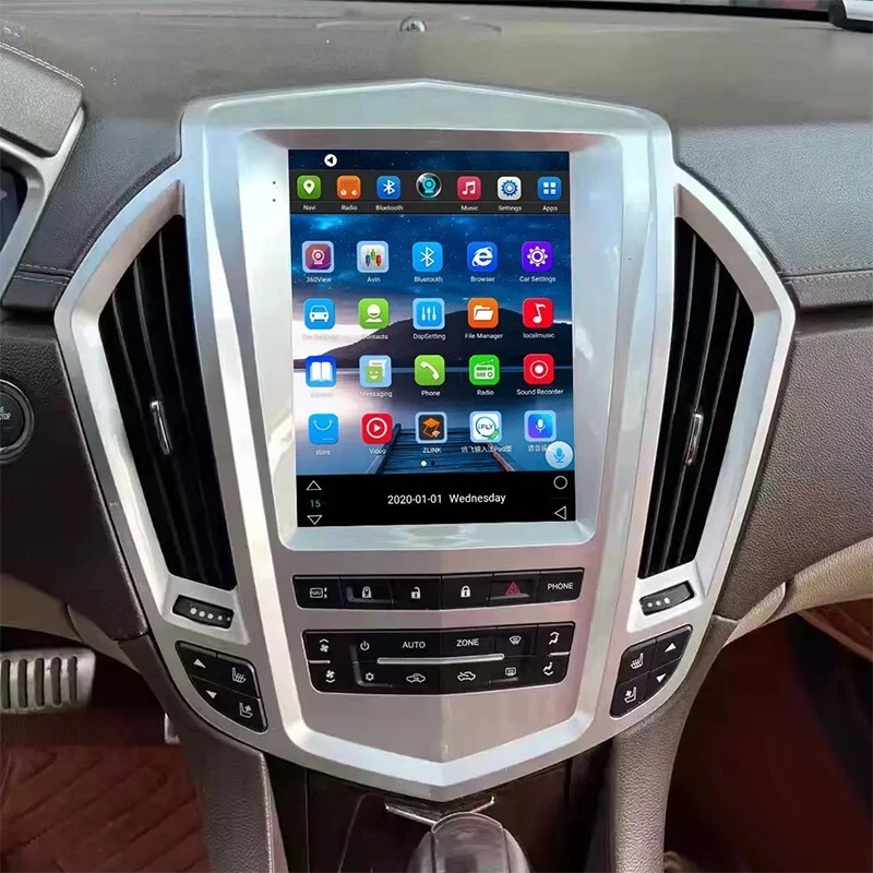 Reproductor multimedia de radio de coche Android 13 GPS navegación Carplay para Cadillac SRX 2009-12 Foto 3 de 4