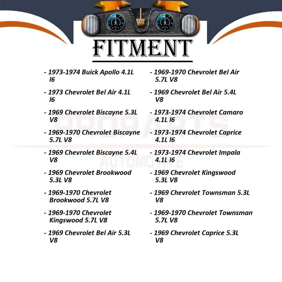 Bomba de dirección asistida 1 pieza para Chevrolet El Camino 1970 5,0 L Foto 2 de 4