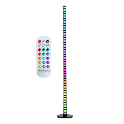 1.2M RGB Music Sound Control Floor Lamps Bluetooth-Compatible APP Control 45 LED