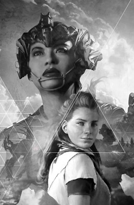 HORIZON ZERO DAWN #2 CVR D ARTGERM  B&W VIRGIN 1:25 VARIANT (02/09/2020)