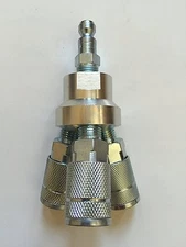 3 Way Quick Connect Air Hose Splitter Manifold With Type "C" NPT Male/Male Quick