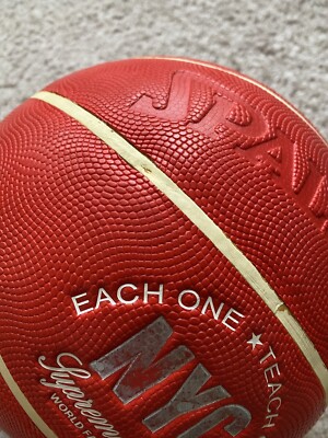 Supreme Spalding Each One Teach One Basketball NYC Authentic 1996