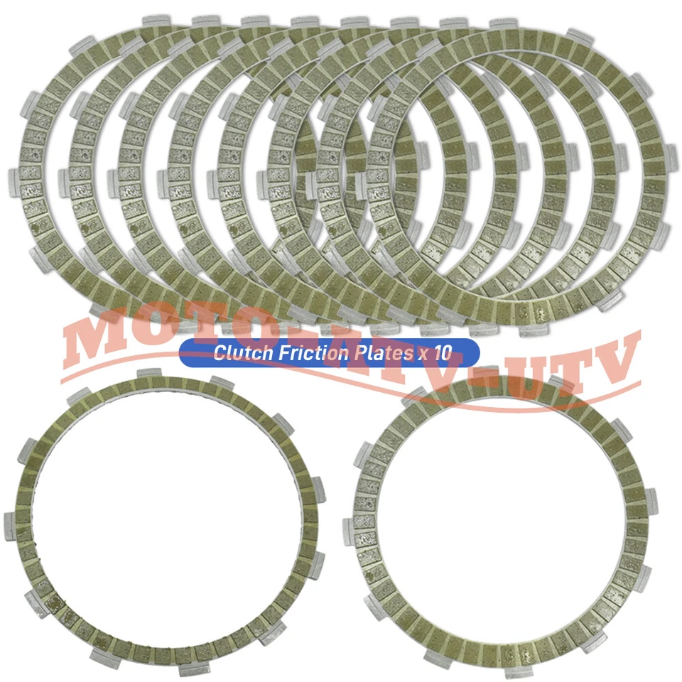 Clutch Friction Plates & Cover Gasket for Suzuki Hayabusa 1300 GSX1300R 1999-07 - Image 2 of 4