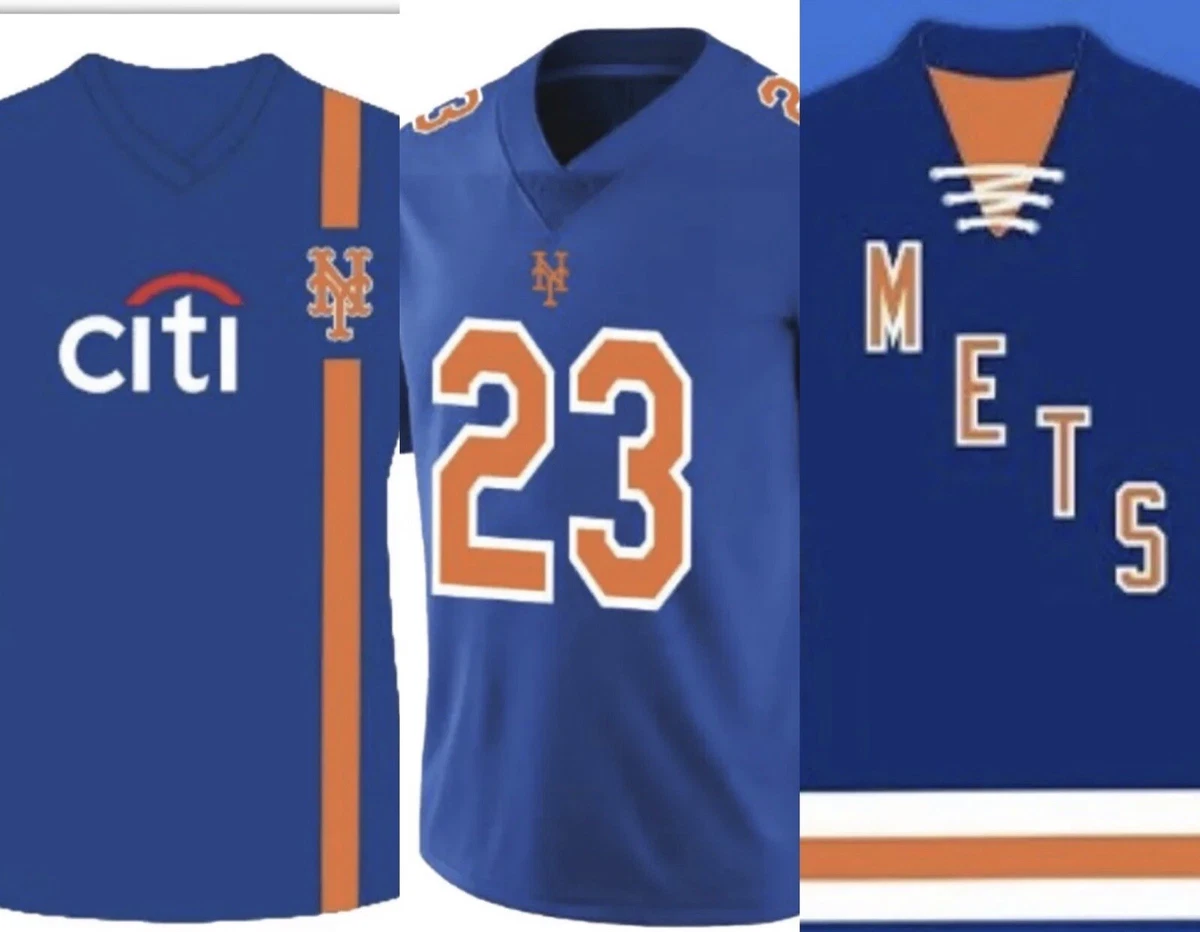 NY METS 3 JERSEY SET SGA 2023 SIZE LARGE SOCCER FOOTBALL HOCKEY CITI  ISLANDERS