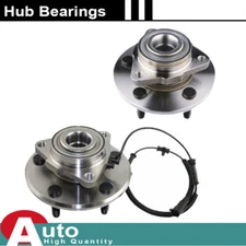 2PC Front Wheel bearing & Hub for 2006 - 2008 Dodge Ram 1500 Pickup ABS