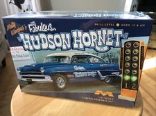 Moebius Matty Winspur's Fabulous Hudson Hornet 1:25 Scale Model Kit 1219 NIB