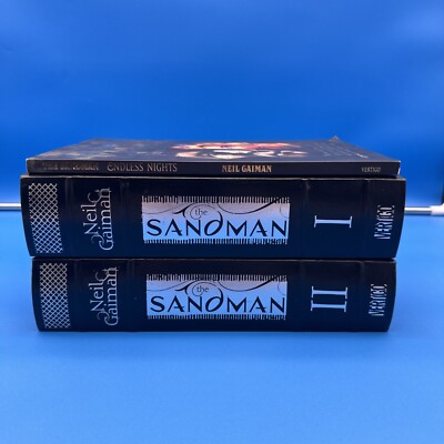 Sandman Omnibus Vol 1 & 2 (DC Black Label/Vertigo Comics) Neil Gaiman + Bonus