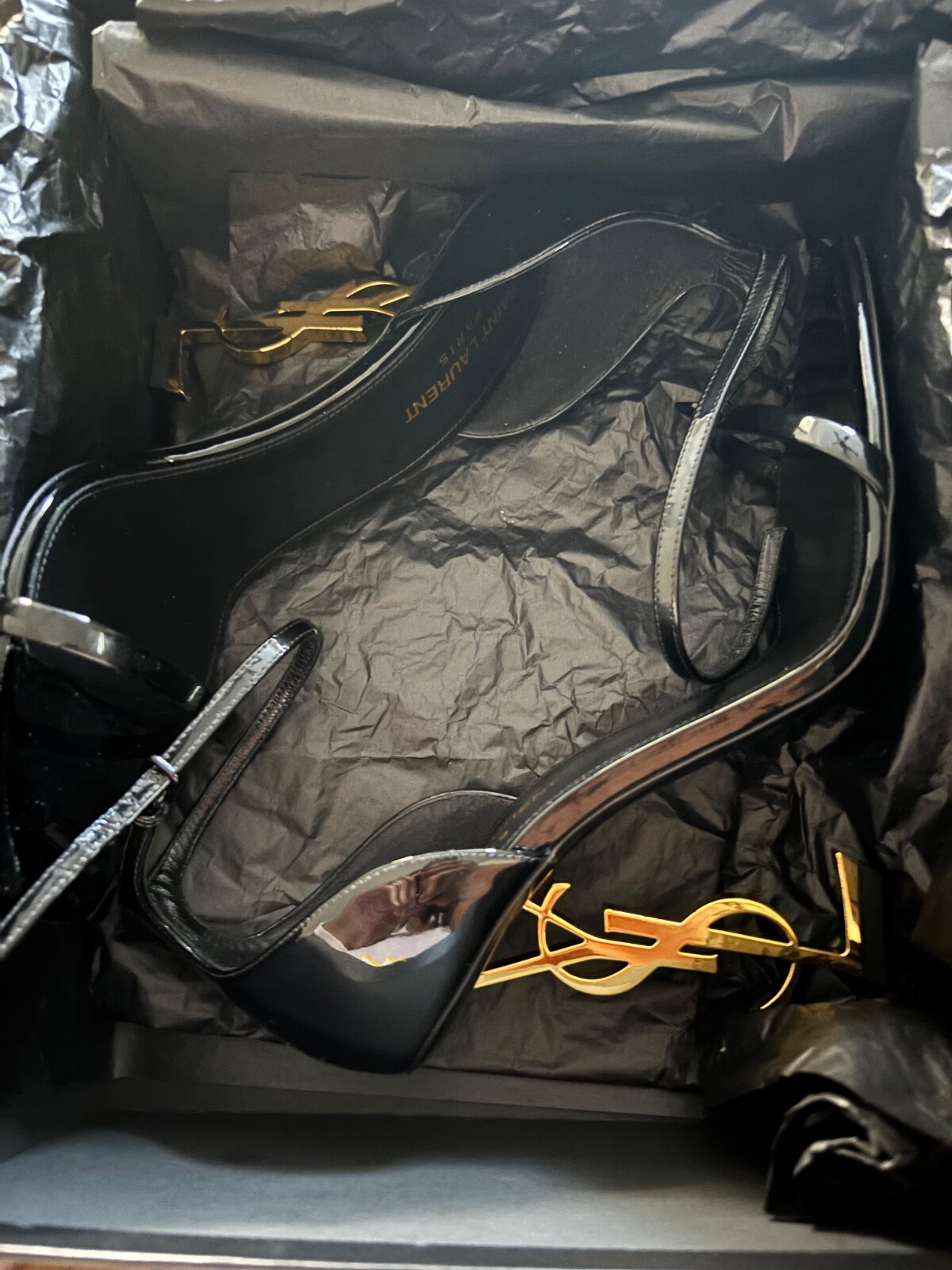 Saint Laurent Donna Opyum Tacchi Brevetto 110