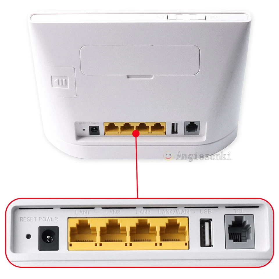 Unlocked Huawei B315s-519 4G LTE 150 Mbps WiFi Router AT-T T-Mobile Claro Latin - Image 4 of 4